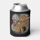 Jaar van de Dog Chinese Zodiac Blikjeskoeler (Blikje Voorkant)