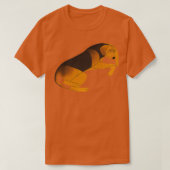 Jaar van de Dog Schiller Hound T-shirt (Design voorkant)