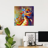 Jaar van de Draak 1 Poster (Thuiskantoor)