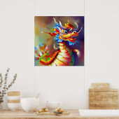 Jaar van de Draak 1 Poster (Keuken)