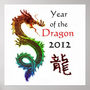 Jaar van de draak 2012 Poster