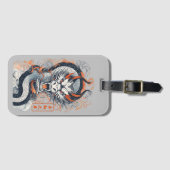 Jaar van de Draak, 2024 Bagagelabel (Voorkant (horizontaal))