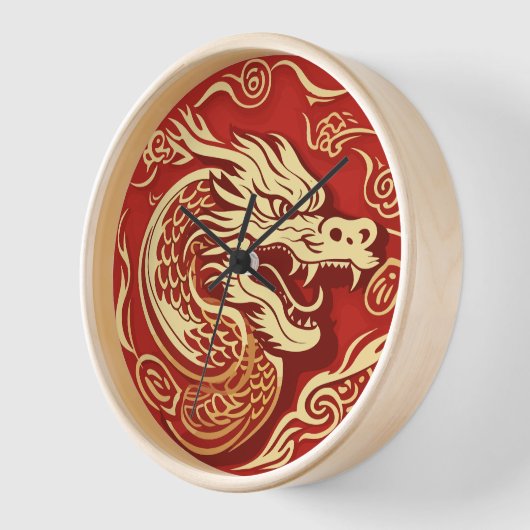 Jaar van de Draak 2024 Chinees Maanjaar 2024 (Hoek)