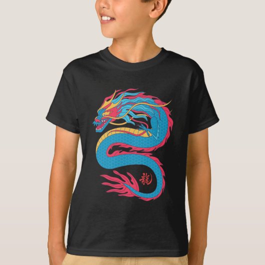 Jaar van de Draak 2024 Chinees Maanjaar 2024 T-shirt (Voorkant)