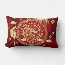 Jaar van de Draak 2024 | Chinees sterrenbeeld Kussen