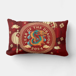 Jaar van de Draak 2024 | Chinees sterrenbeeld Kussen