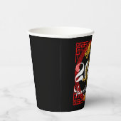 Jaar van de Draak 2024 Chinese dierenriem Papieren Bekers (Rechts)