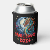 Jaar van de Draak 2024, Chinese Nieuwjaar Draak Blikjeskoeler (Blikje Achterkant)