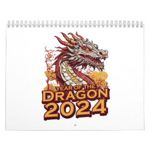 Jaar van de draak 2024 kalender