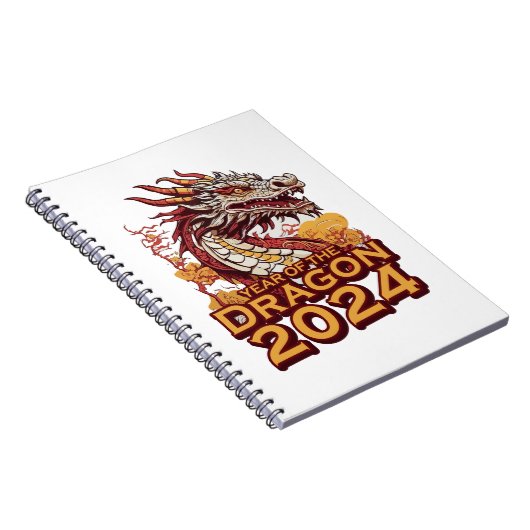 Jaar van de draak 2024 notitieboek (Rechterzijde)