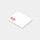 Jaar Van De Draak 2024 Rood Post-it® Notes (Schuin)