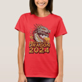 Jaar van de draak 2024 Shirt, Jaar van de draak T-shirt (Voorkant)