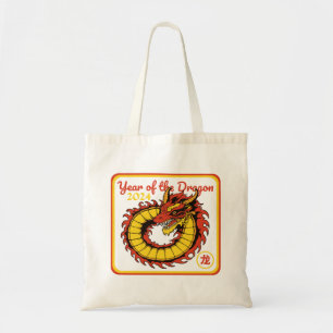 Jaar van de Draak 2024 Tote Bag