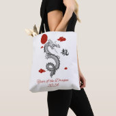 Jaar van de Draak 2024 Tote Bag (Dichtbij)