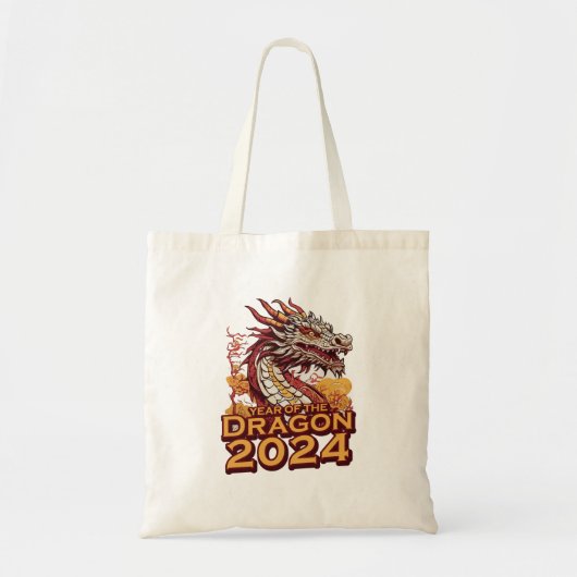 Jaar van de draak 2024 tote bag (Voorkant)