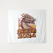 Jaar van de draak 2024 wandkleed (Voorkant (horizontaal))