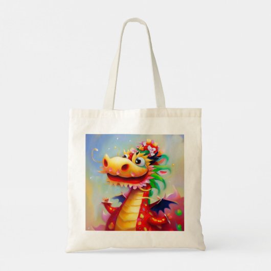 Jaar van de Draak 4 Tote Bag (Achterkant)
