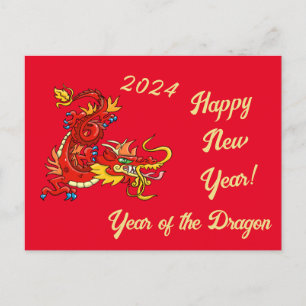 Jaar van de Draak Briefkaart