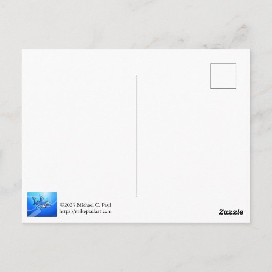 Jaar van de Draak Briefkaart (Achterkant)