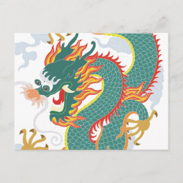 Jaar van de Draak Chinees Nieuwjaar Briefkaart 202