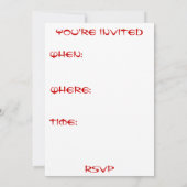 Jaar van de Draak/Chinees nieuwjaar Kaart (Achterkant)