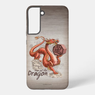 Jaar van de Draak Chinese Dierenriem Kunst iPhone Samsung Galaxy Hoesje