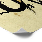 Jaar van de draak - Chinese dierentuin Poster (Hoek)