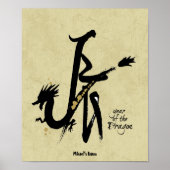 Jaar van de draak - Chinese dierentuin Poster (Voorkant)