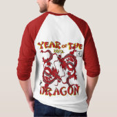 Jaar van de Draak - Chinese draak T-shirt (Achterkant)