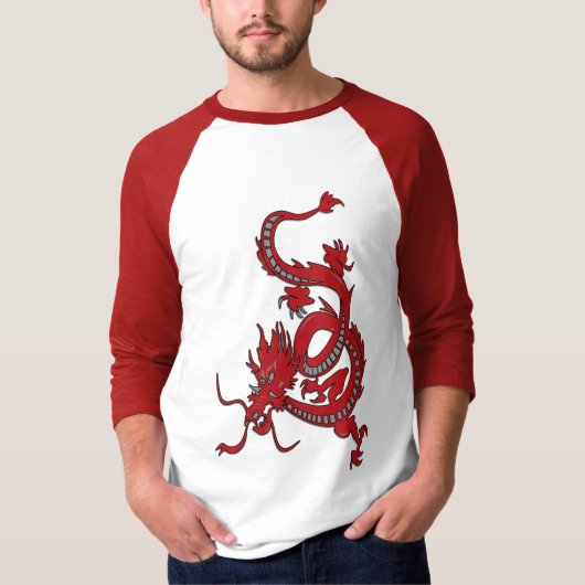 Jaar van de Draak - Chinese draak T-shirt (Voorkant)