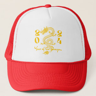 Jaar van de Draak Goud Trucker Pet