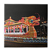 Jaar van de Draak in San Francisco Tegeltje (Voorkant)