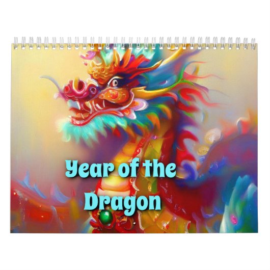 Jaar van de Draak Kalender (Hoes)