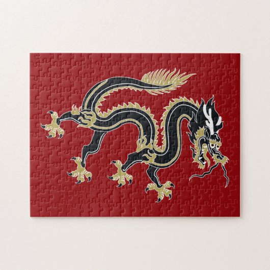 Jaar van de Draak Legpuzzel (Horizontaal)