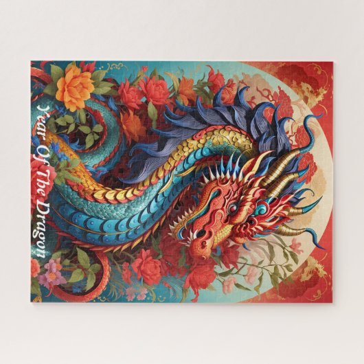 Jaar van de Draak Legpuzzel (Horizontaal)