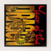 Jaar van de Draak Legpuzzel (Horizontaal)