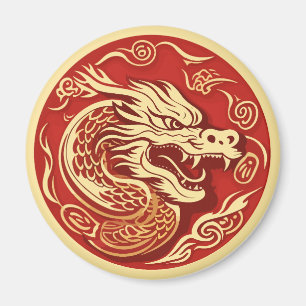 Jaar van de draak magneet