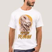 Jaar van de draak Mannen wit T-shirt (Voorkant)