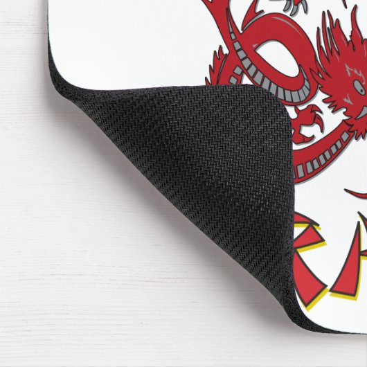 Jaar van de draak muismat (Hoek)