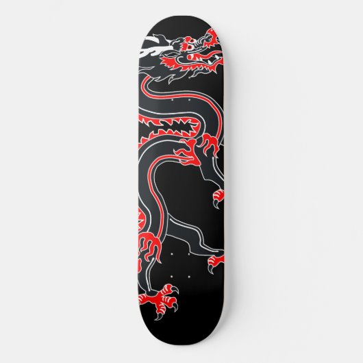 Jaar van de Draak Persoonlijk Skateboard (Voorkant)