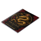 Jaar van de Draak Persoonlijk Zodiac Notitieboek (Linkerzijde)