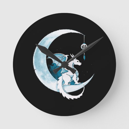Jaar Van De Draak Ronde Klok (Voorkant)