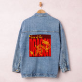 Jaar van de Draak Rood Goud Denim Jacket (Hangar)
