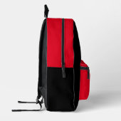 Jaar van de draak rood wit bedrukte rugzak (Links)