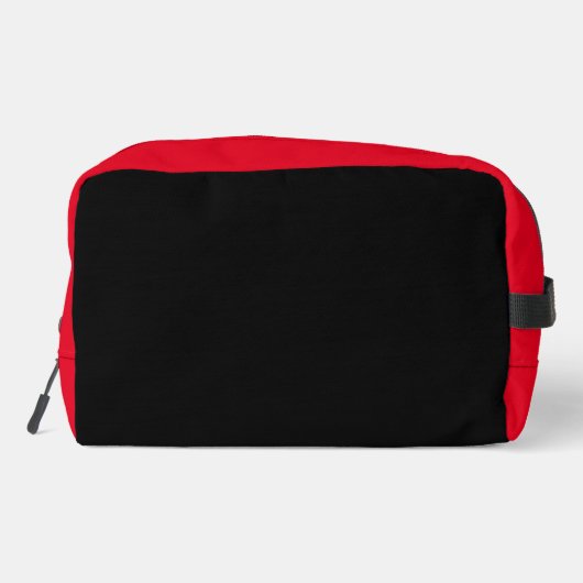 Jaar van de draak rood wit toilettasje (Achterkant)