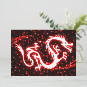 jaar van de draak sterlicht kaart (Staand voorkant)
