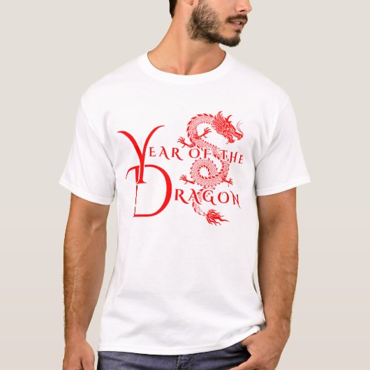 Jaar van de draak t-shirt (Voorkant)