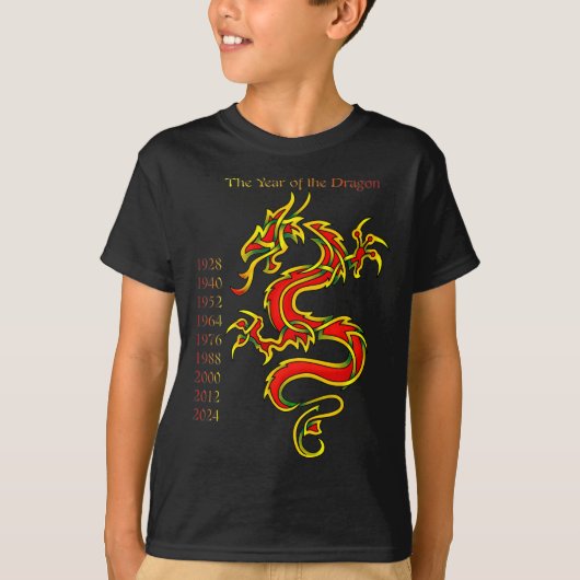 Jaar van de Draak T-shirt (Voorkant)