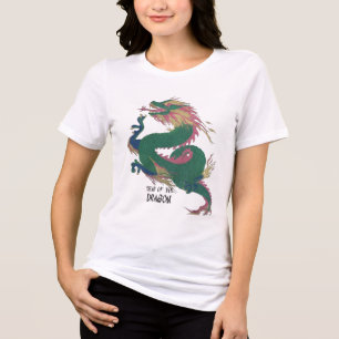 Jaar van de Draak Tri-Blend Shirt