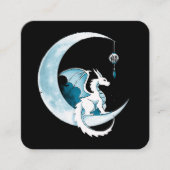 Jaar van de Draak Vierkante Visitekaartje (Voorkant)